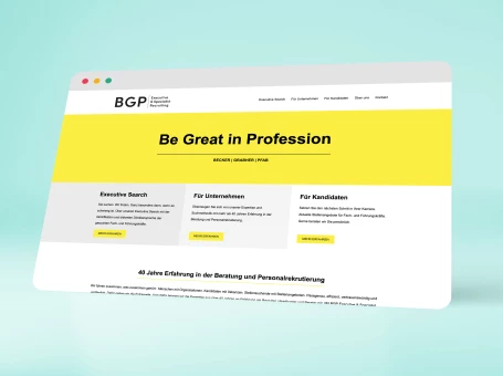BGP Executive & Specialist Recruiting - Webdevelopment, Wordpress